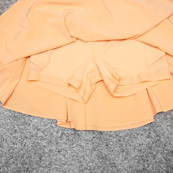 LuluLemon Tennis Skirt / Skort, Sz Small 6 Peach built in shorts - Picture 4 of 9